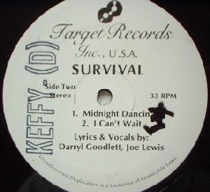 Joe Lewis / Survival : I Gotta Have Ya' / Midnight Dancin' (12",33 ⅓ RPM)