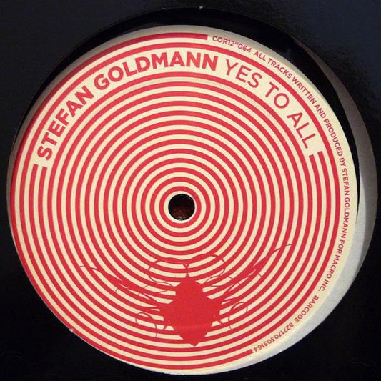 Stefan Goldmann : Yes To All (12",33 ⅓ RPM,45 RPM)