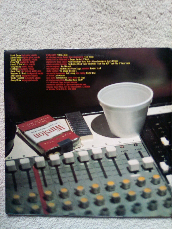 Frank Zappa : Sheik Yerbouti (2xLP, Album, San)