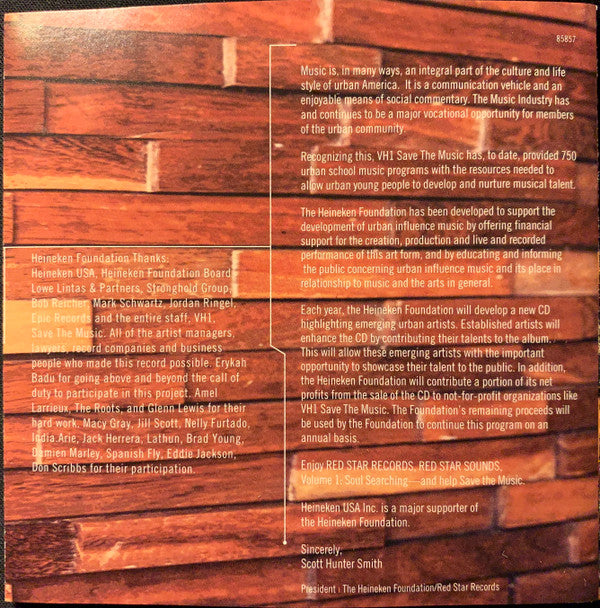 Various : Red Star Sounds Volume 1 Soul Searching (CD, Comp)