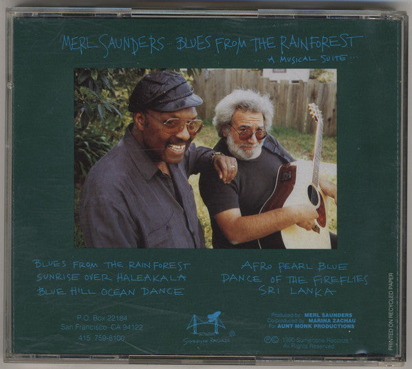 Merl Saunders : Blues From The Rainforest: A Musical Suite (CD, Album)