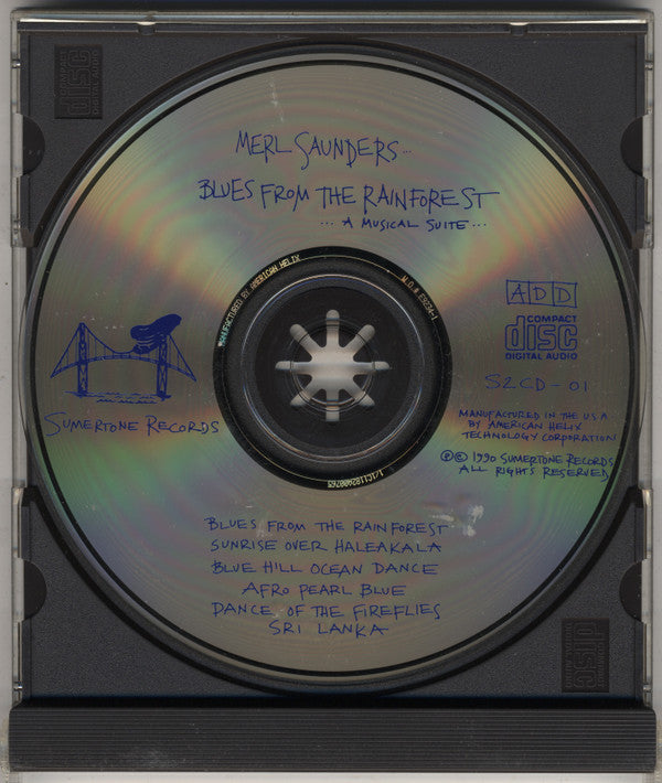 Merl Saunders : Blues From The Rainforest: A Musical Suite (CD, Album)