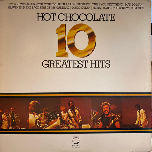 Hot Chocolate : 10 Greatest Hits (LP, Comp, PR )