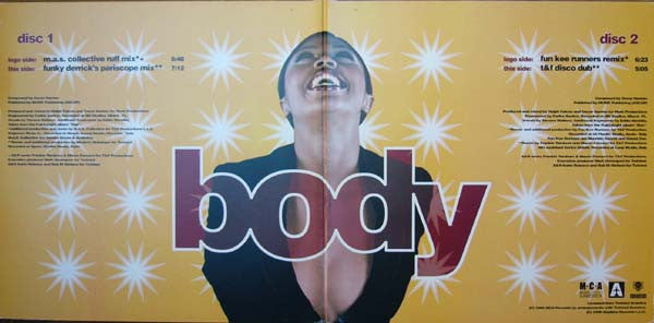 Funky Green Dogs : Body (The Remixes) (2x10", Ltd)