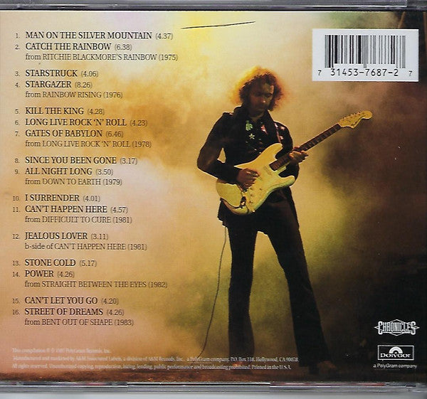 Rainbow : The Very Best Of Rainbow (CD, Comp, RE)