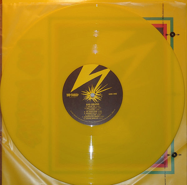 Bad Brains : Bad Brains (LP, Album, RE, RM, Yel)