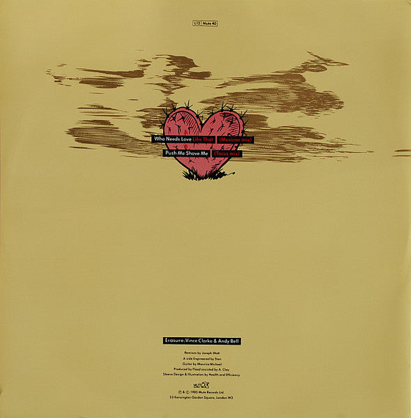 Erasure : Who Needs Love Like That (Mexican Mix) (12", Single, Ltd, S/Edition)