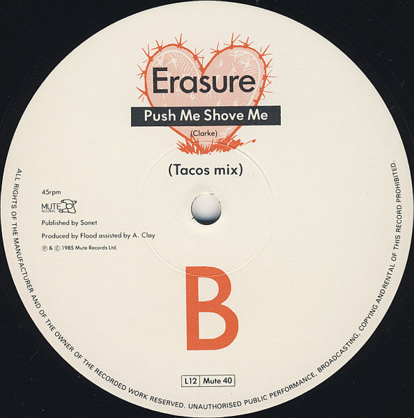 Erasure : Who Needs Love Like That (Mexican Mix) (12", Single, Ltd, S/Edition)