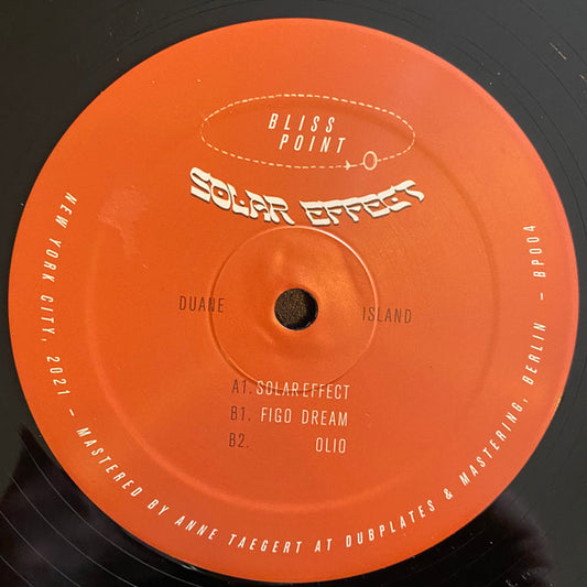 Duane Island : Solar Effect (12", 140)