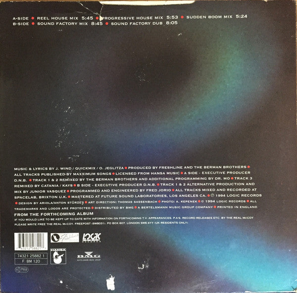 M.C.Sar & The Real McCoy* : Run Away (12")