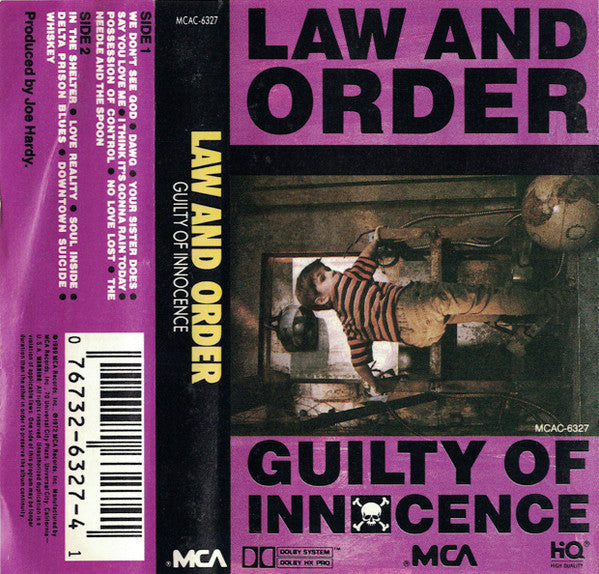 Law And Order : Guilty Of Innocence (Cass, Album)