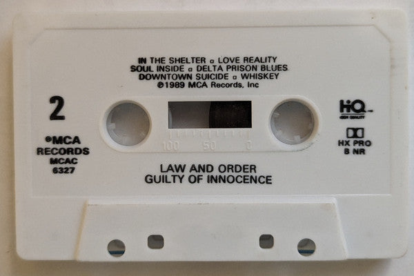 Law And Order : Guilty Of Innocence (Cass, Album)