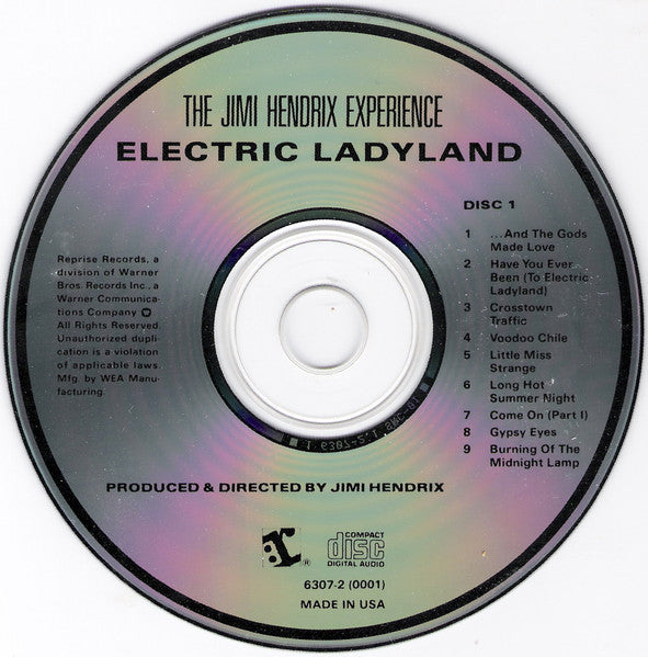 The Jimi Hendrix Experience : Electric Ladyland (2xCD, Album, RE, RM)