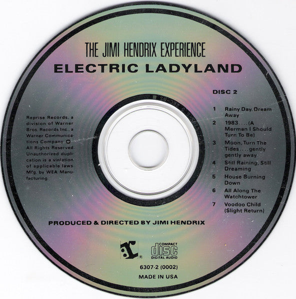 The Jimi Hendrix Experience : Electric Ladyland (2xCD, Album, RE, RM)