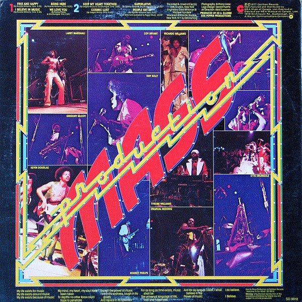 Mass Production : Believe (LP, Album)
