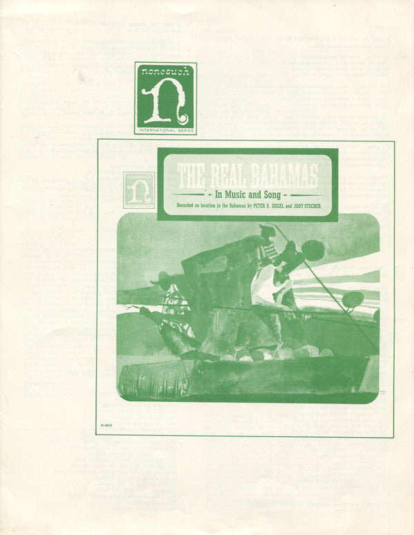 Various : The Real Bahamas: In Music And Song (LP, Album)