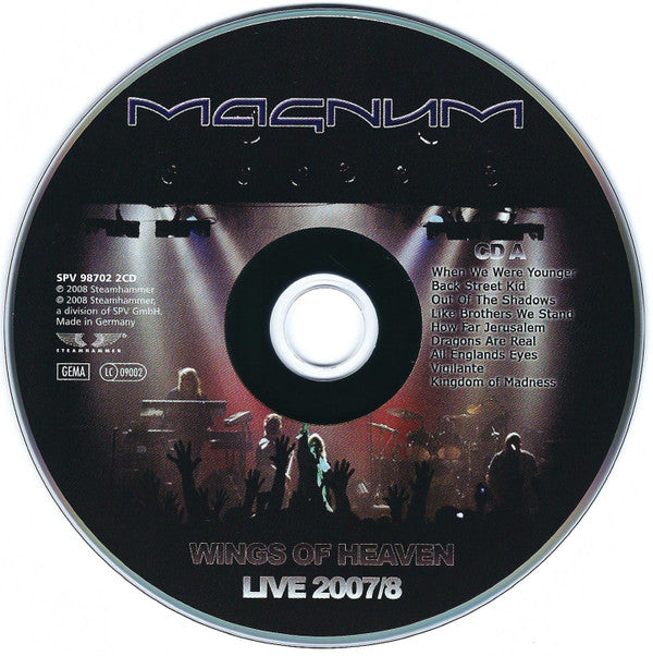Magnum (3) : Wings Of Heaven Live 2007/8 (2xCD, Album)