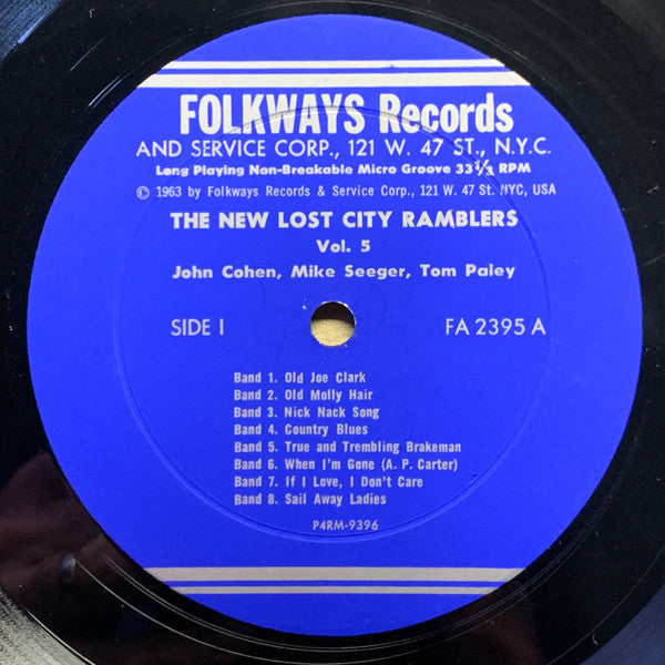 The New Lost City Ramblers : Volume 5 (LP)