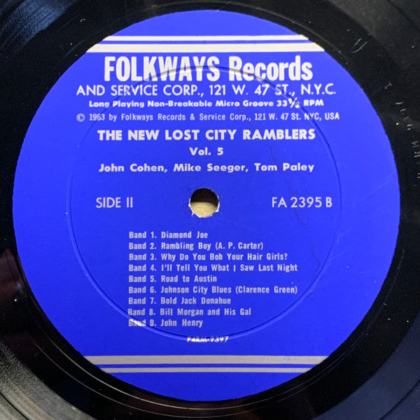 The New Lost City Ramblers : Volume 5 (LP)