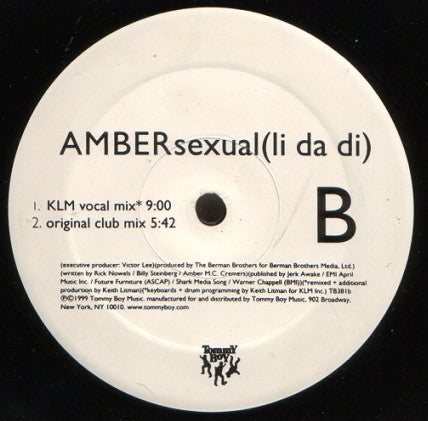 Amber : Sexual (Li Da Di) (12")