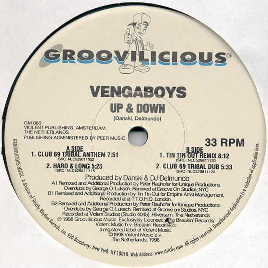 Vengaboys : Up & Down (12")