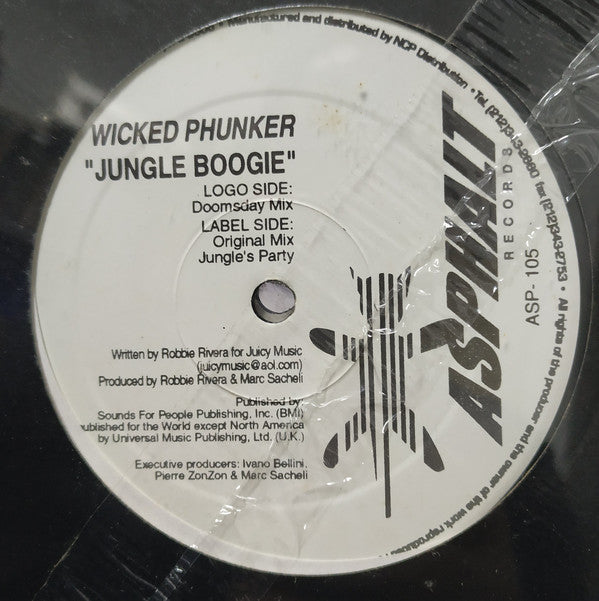 Wicked Phunker : Jungle Boogie (12")