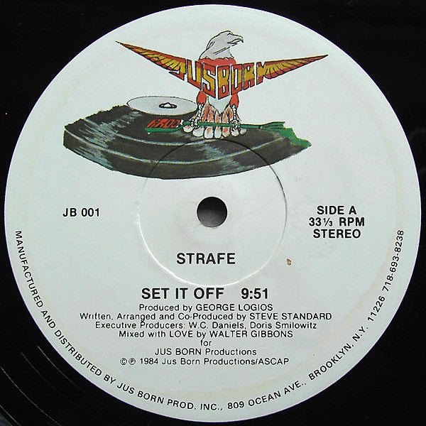 Strafe : Set It Off (12", Single)