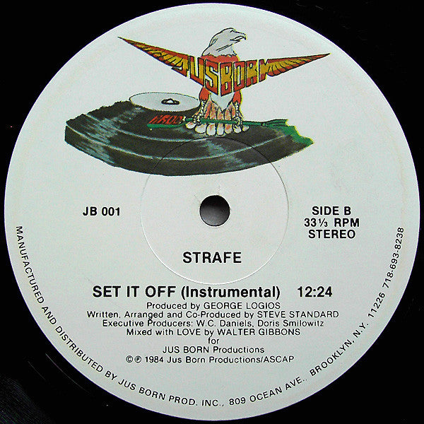 Strafe : Set It Off (12", Single)