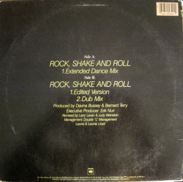 Davina : Rock, Shake And Roll (12")