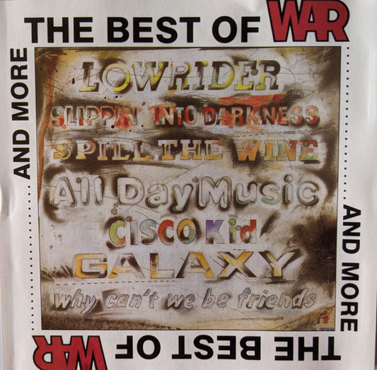 War : The Best Of War And More (CD, Comp, RE, Den)