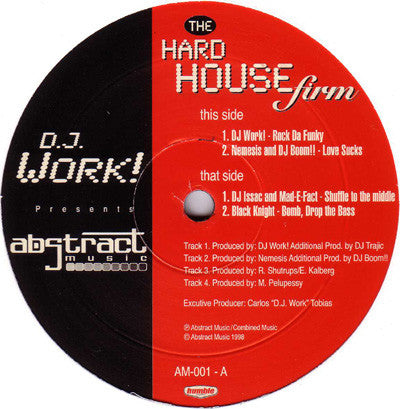 Various : The Hard House Firm (12")
