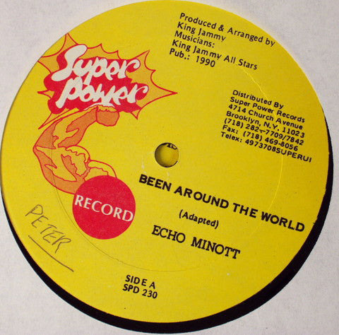 Echo Minott : Been Around The World (12")