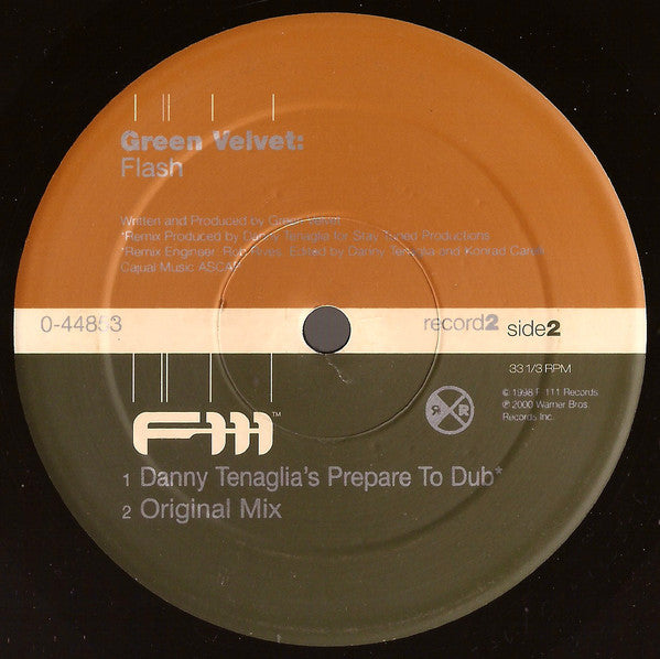 Green Velvet : Flash (Remixes) (2x12")