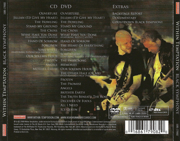 Within Temptation & The Metropole Orchestra* : Black Symphony (CD, Album + DVD-V)