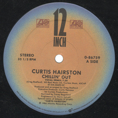 Curtis Hairston : Chillin' Out (12", Single)