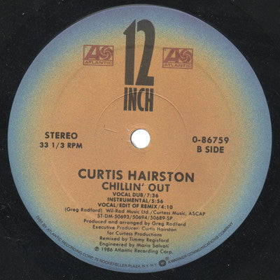 Curtis Hairston : Chillin' Out (12", Single)