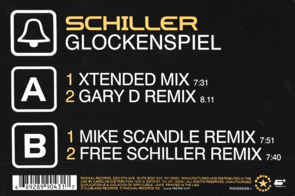 Schiller : Glockenspiel (12")