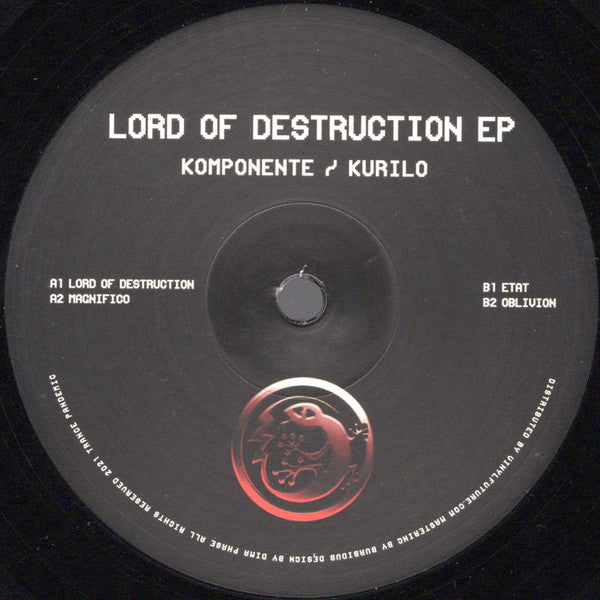 Komponente / Kurilo : Lord Of Destruction EP (12", EP)