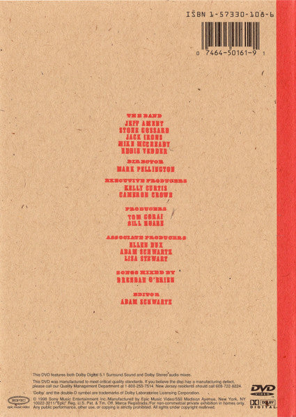 Pearl Jam : Single Video Theory (DVD-V, Multichannel, NTSC)