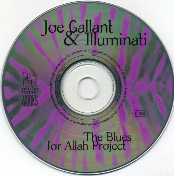 Joe Gallant & Illuminati : The Blues For Allah Project (CD)