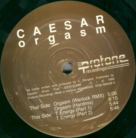 Caesar (2) : Orgasm (12")