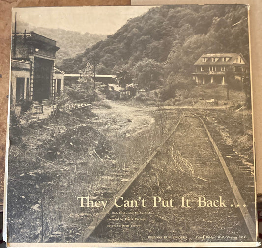 Rich Kirby & Michael Kline : They Can't Put It Back... (LP, Album)