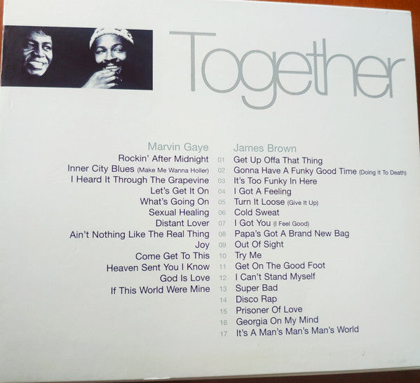 James Brown, Marvin Gaye : Together (2xCD, Comp)