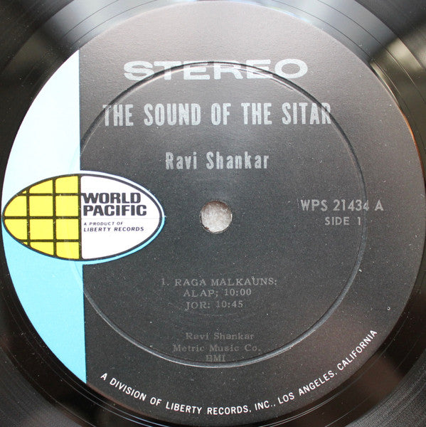 Ravi Shankar, Alla Rakha : Sound Of The Sitar (LP, Album, Roc)