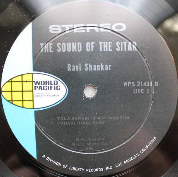 Ravi Shankar, Alla Rakha : Sound Of The Sitar (LP, Album, Roc)