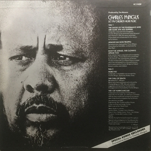 Charles Mingus : Let My Children Hear Music (LP, Album, Ter)