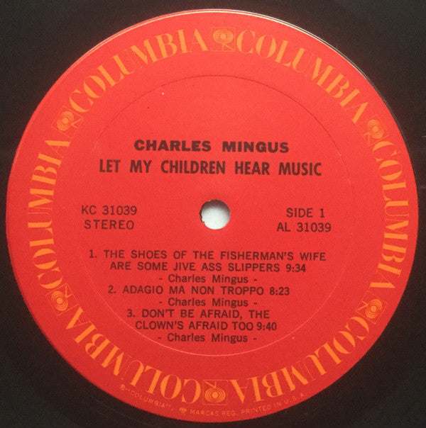 Charles Mingus : Let My Children Hear Music (LP, Album, Ter)