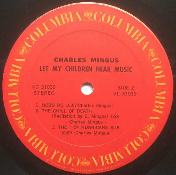 Charles Mingus : Let My Children Hear Music (LP, Album, Ter)