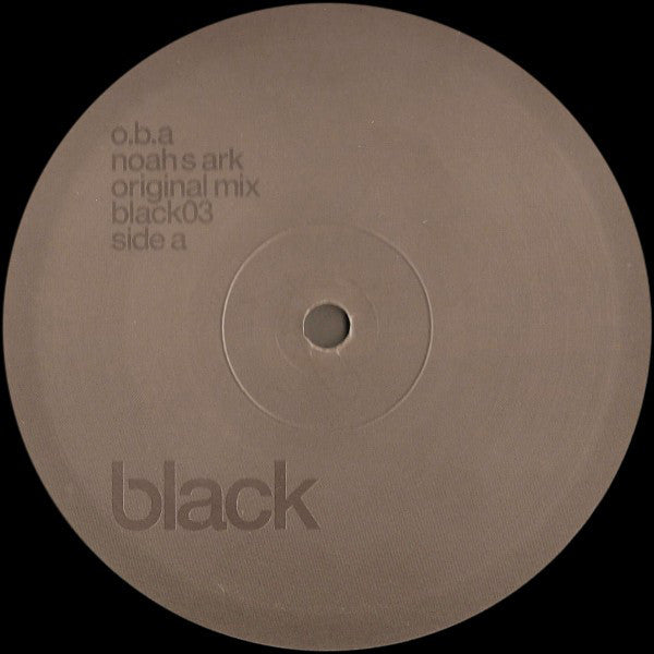 O.B.A* : Noah's Ark (12")