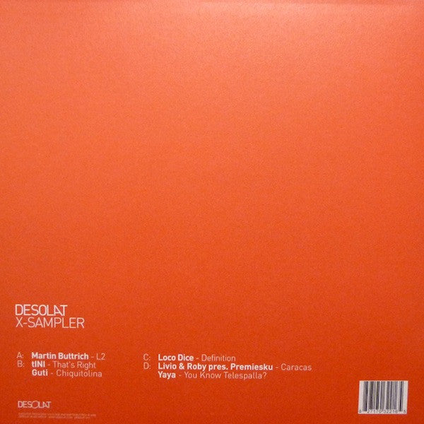 Various : Desolat X-Sampler (2x12", Smplr)